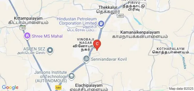 Nanjappa Polytechnic College, Coimbatore Map