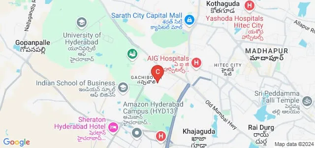 Environmental Protection Training and Research Institute, Hyderabad Map