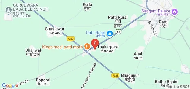 Shiv Shankar Institute of Engineering and Technology, Patti Map