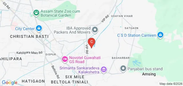 Institute of Hotel Management Catering Technology and Applied Nutrition, Guwahati Map