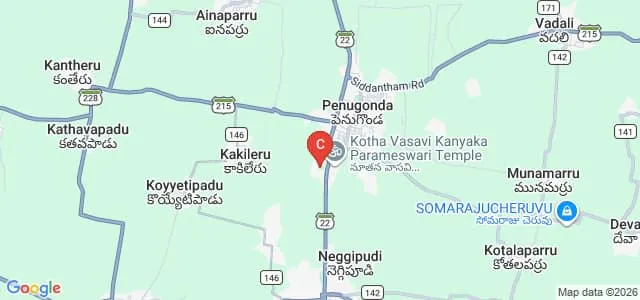 SVKP and Dr KS Raju Arts and Science College, Penugonda Map