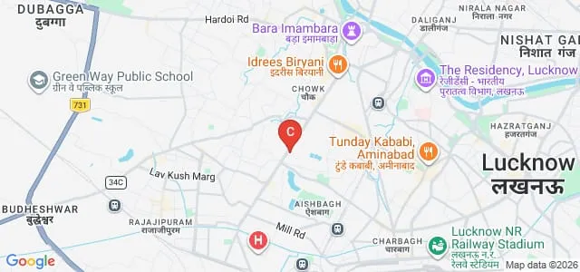State Ayurvedic College and Hospital, Lucknow Map