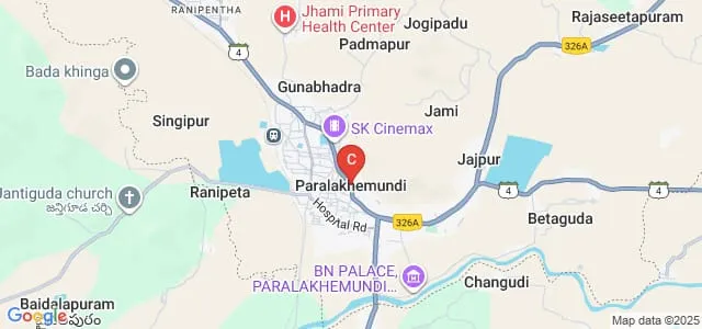 SKCG Autonomous College, Parlakhemundi Map