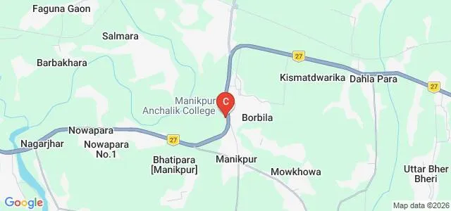 Manikpur Anchalik College, Bongaigaon Map