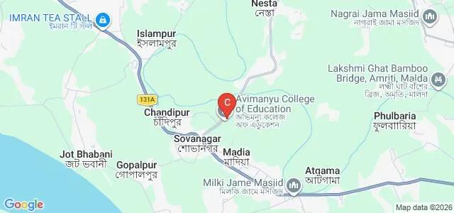 Maharaja College of Education, Malda Map