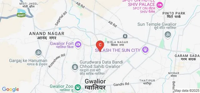 LMR College of Nursing, Gwalior Map