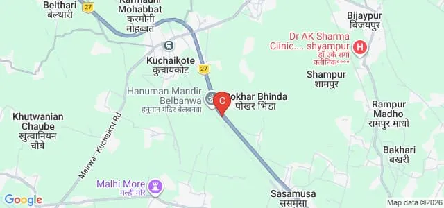SKB Degree College, Gopalganj Map