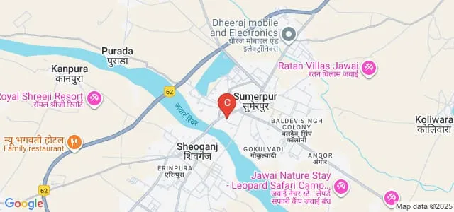 Government College, Sumerpur Map
