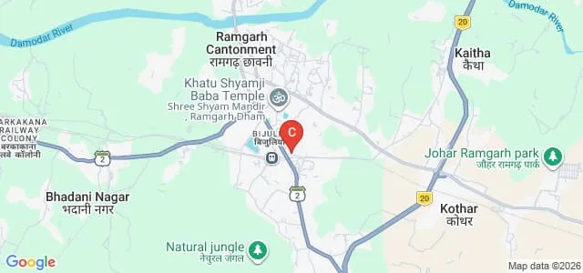 Max Institute of Teacher's Training, Ramgarh Map