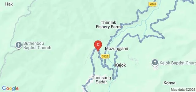 Government Polytechnic Sedem, Tuensang Map