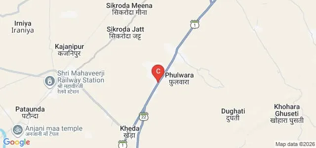 Bhagwan Mahaveer Teachers Training College, Karauli Map
