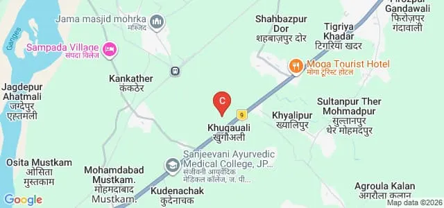 Anekant College of Higher Education, Amroha Map