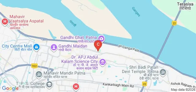 Patna Science College, Patna Map