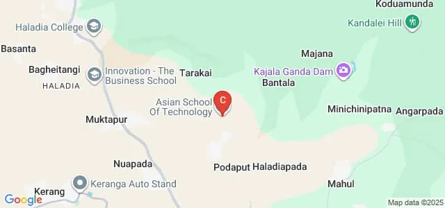 Asian School of Technology, Bhubaneswar Map