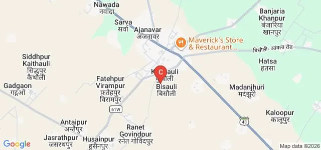 Damyanti Raj Anand Government Degree College, Budaun Map