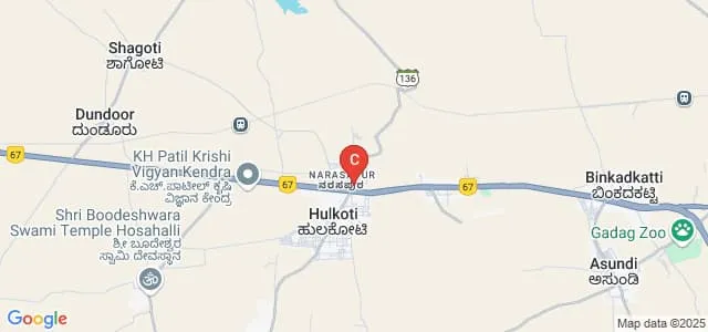 Sri KH Patil Government First Grade College, Hulkoti Map