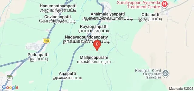 St Aloysius College of Education, Royappanpatti Map