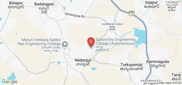 Sphoorthy Engineering College, Hyderabad Map