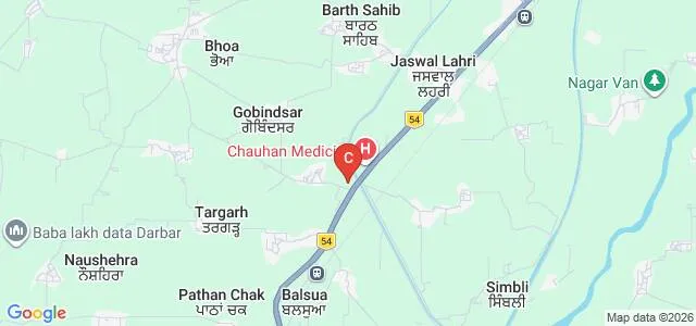 Aman Bhalla College of Education, Pathankot Map