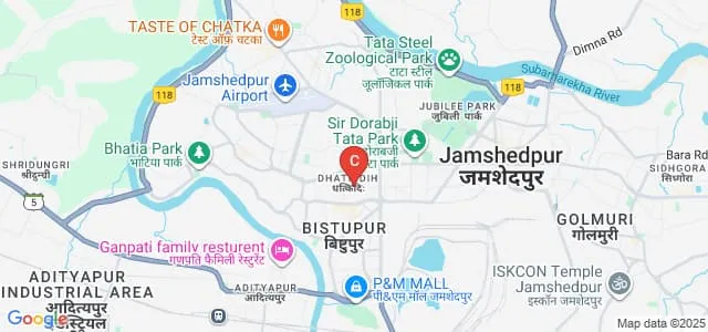 College of Nursing, Tata Main Hospital, Jamshedpur Map