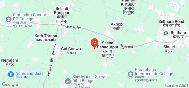 Fateh Bahadur Singh Shiv Shankar Singh Mahavidyalaya, Ballia Map
