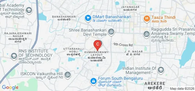 College of Pharmaceutical Sciences, Dayananda Sagar University, Bangalore Map