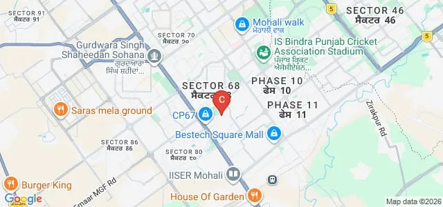 Army Institute of Law, Mohali Map