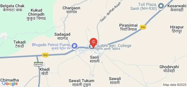 Vimaltai Mahila Mahavidyalaya, Saoli Map