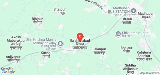Mahadev Ramsoch Krishak Mahavidyalaya, Mau Map