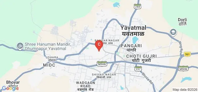 Shri Vasantrao Naik Government Medical College, Yavatmal Map