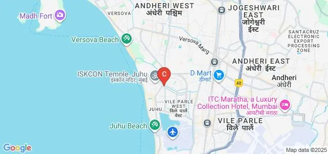 Nalanda Nritya Kala Mahavidyalaya, Mumbai Map
