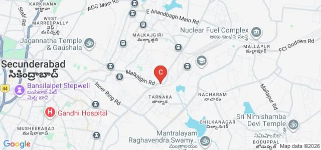 David Memorial College of Education for Women, Secunderabad Map