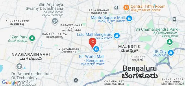 ASC Degree Evening College, Bangalore Map