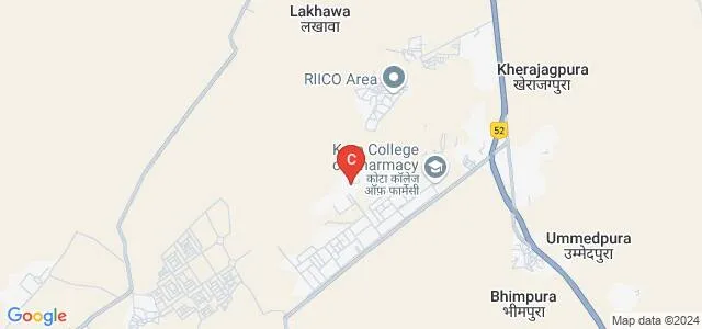 Apex International Institute of Technology, Kota Map