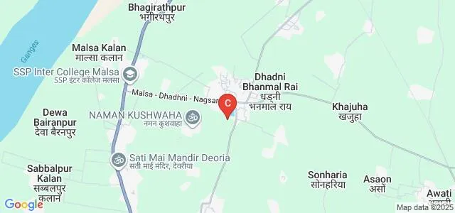 Sri Ramawatar Chaubey Mahavidyalaya, Ghazipur Map