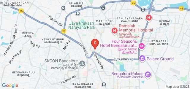 Bapu Degree College, Bengaluru Map