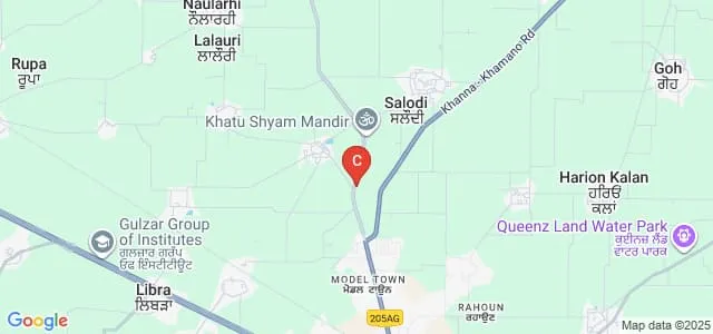 AS Group of Institutions, Khanna Map