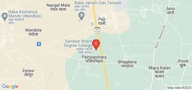 Sanskar Bharti Degree College for Women, Mahendergarh Map
