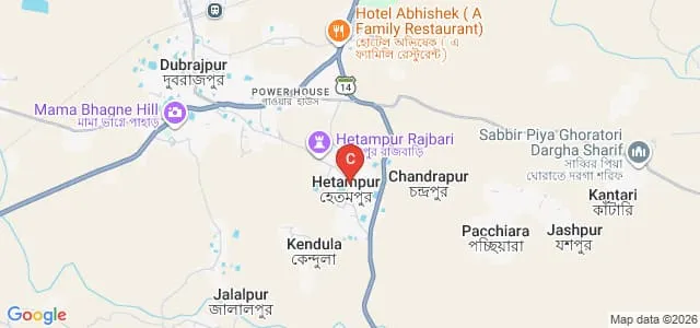 Krishna Chandra College, Birbhum Map