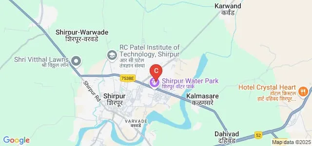 RC Patel Institute of Pharmacy, Shirpur Map