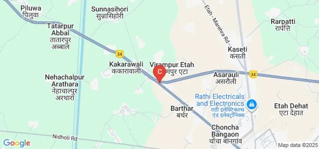 BDS College of Pharmacy, Etah Map