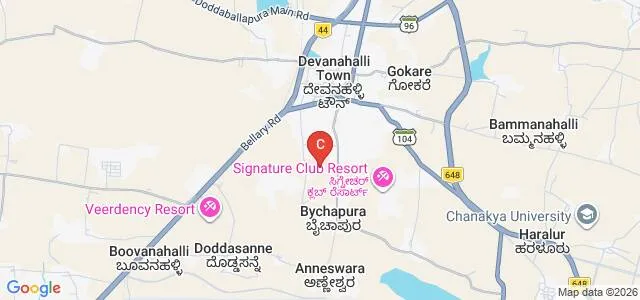 Akash Institute of Medical Science and Research Centre, Devanahalli Map