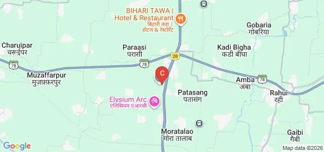Dashrath Prasad Singh Institute of Teachers Education, Muzaffarpur Map