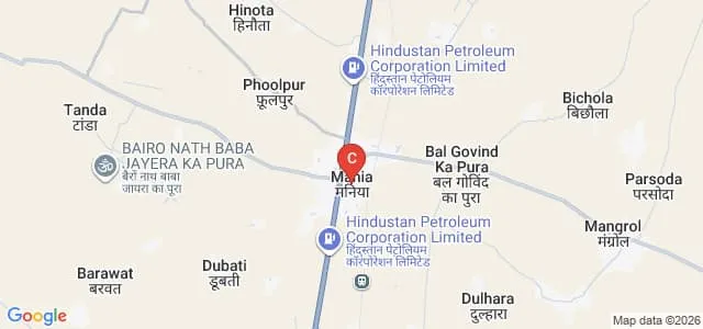 Vansh Higher Education Institute, Dholpur Map