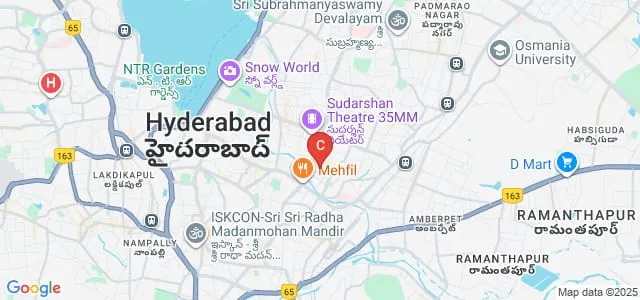 Aurora's Technological Institute, Chikkadpally Map