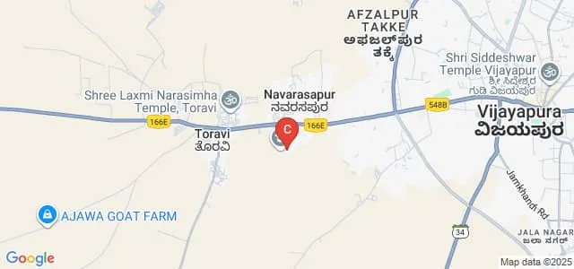 Al Ameen Dental College, Bijapur Map