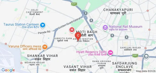 Aryabhatta College, New Delhi Map