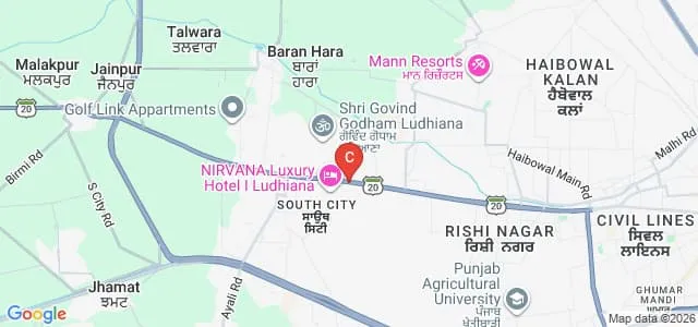 Partap College of Education, Ludhiana Map