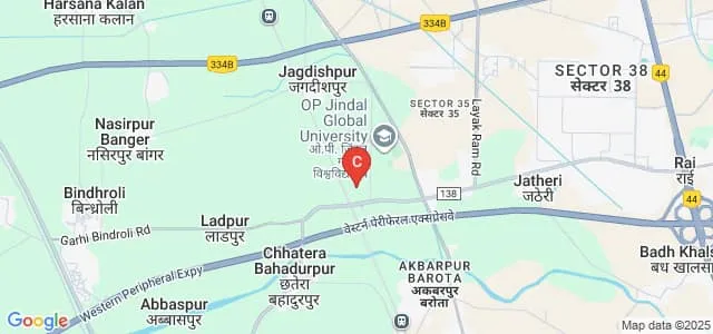 Bhagwan Mahaveer School of Architecture, Sonipat Map