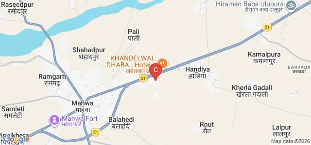 Shri Agrasen Mahila Shikshak Prashikshan Sansthan, Hindaun City Map